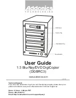 Addonics Technologies DGBRC3 User Manual preview