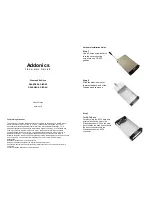 Addonics Technologies DIEDES Installation Manual preview