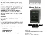 Addonics Technologies HD4SNH User Manual preview
