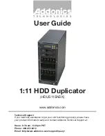 Addonics Technologies HDUS11SNDX User Manual preview