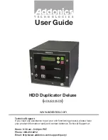 Addonics Technologies HDUS325DX User Manual preview