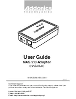 Addonics Technologies NAS2XU2 User Manual preview