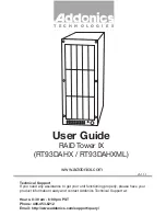Preview for 1 page of Addonics Technologies RAID TOWER IX RT93DAHX User Manual
