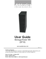 Предварительный просмотр 1 страницы Addonics Technologies ST13 User Manual