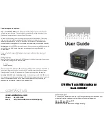 Addonics Technologies UDFHNVM7 User Manual preview