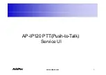 Предварительный просмотр 6 страницы AddPac AP-IP120 Manual