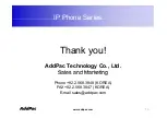 Preview for 13 page of AddPac AP-IP120 Manual