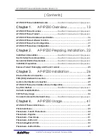 Предварительный просмотр 3 страницы AddPac AP-IP230 Installation And Operation Manual