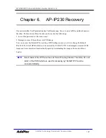 Предварительный просмотр 147 страницы AddPac AP-IP230 Installation And Operation Manual