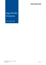 AddSecure Edge RT7020 Enterprise User Manual preview