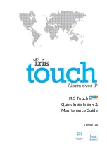 Предварительный просмотр 1 страницы AddSecure Iris Touch 2 Series Quick Installation & Maintenance Manual