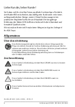 Preview for 2 page of ADE Alessa 1820-2 Operating Instructions Manual