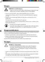 Preview for 8 page of ADE Amina BE 1620 Operating Instructions Manual