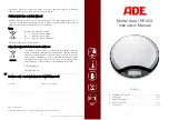 ADE Anja Instruction Manual предпросмотр