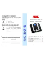 Preview for 9 page of ADE BA 1004 Instruction Manual