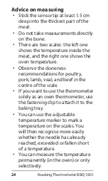 Preview for 24 page of ADE BBQ 1801 Operating Manual