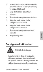 Preview for 51 page of ADE BBQ 1801 Operating Manual