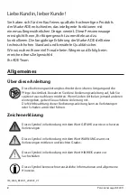 Preview for 2 page of ADE BE 2011 Operating Instructions Manual