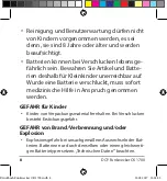 Preview for 8 page of ADE CK 1700 Operating Instructions Manual