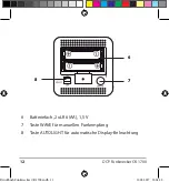 Preview for 12 page of ADE CK 1700 Operating Instructions Manual