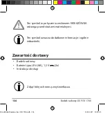 Preview for 134 page of ADE CK 1700 Operating Instructions Manual