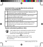 Preview for 146 page of ADE CK 1700 Operating Instructions Manual