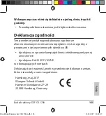 Preview for 155 page of ADE CK 1700 Operating Instructions Manual