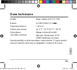 Preview for 153 page of ADE CK 1704 Operating Instructions Manual