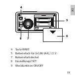 Preview for 11 page of ADE CK 1720 Manual