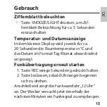 Preview for 15 page of ADE CK 1808 Operating Instructions Manual