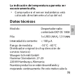 Preview for 75 page of ADE CK 1808 Operating Instructions Manual