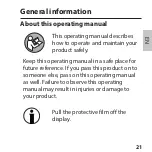 Preview for 21 page of ADE CK 1820 Operating Manual