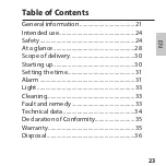 Предварительный просмотр 23 страницы ADE CK 1820 Operating Manual