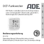 ADE CK 2112 Operating Manual предпросмотр