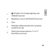 Предварительный просмотр 47 страницы ADE CK 2112 Operating Manual