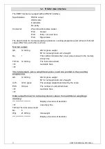 Предварительный просмотр 12 страницы ADE ESW10 Series Operating Manual