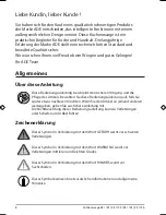 Preview for 2 page of ADE Grace KE 1723 Operating Instructions Manual