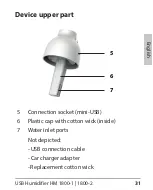 Preview for 31 page of ADE HM 1800-1 Operating Instructions Manual