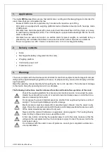 Предварительный просмотр 3 страницы ADE HWZ Series Operating Manual