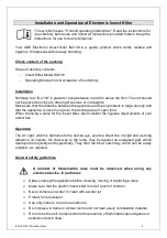 Предварительный просмотр 3 страницы ADE IK 2138 Operating Manual