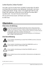 Preview for 2 page of ADE KA 2110 Operating Instructions Manual