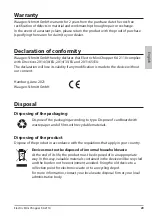 Preview for 29 page of ADE KA 2110 Operating Instructions Manual