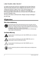 Предварительный просмотр 2 страницы ADE KE 1601 Operating Instructions Manual