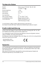 Preview for 10 page of ADE KE 1801 Operating Instructions Manual