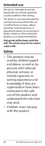 Preview for 14 page of ADE KG 2000 Operating Instructions Manual