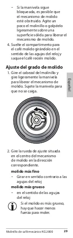 Предварительный просмотр 29 страницы ADE KG 2000 Operating Instructions Manual