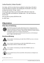 Предварительный просмотр 2 страницы ADE KG 2102 Operating Instructions Manual