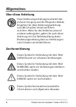 Preview for 4 page of ADE KG 2152 Operation Manual