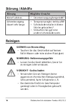 Предварительный просмотр 16 страницы ADE KG 2152 Operation Manual