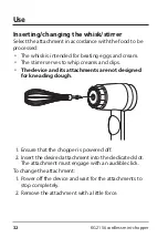 Предварительный просмотр 32 страницы ADE KG 2156 Operating Instructions Manual